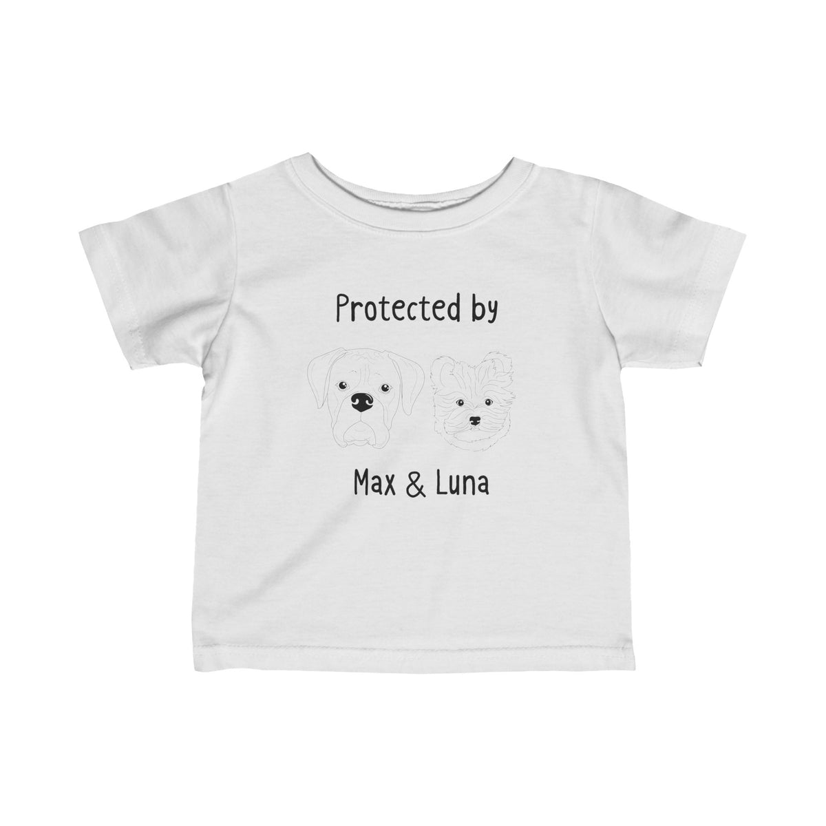 Protected By Custom Pet Tee